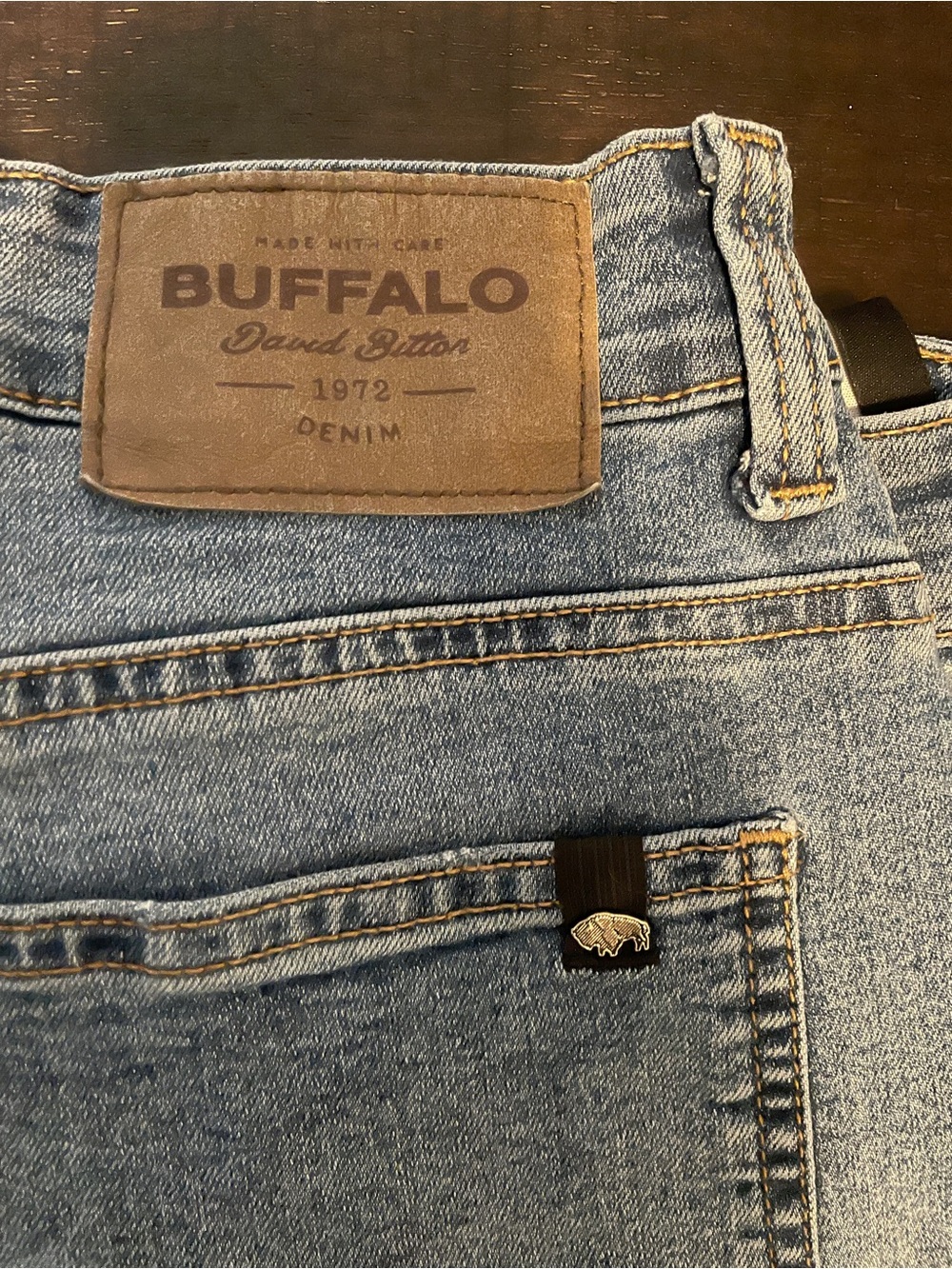 BUFFALO Men's Light Blue Denim Jeans